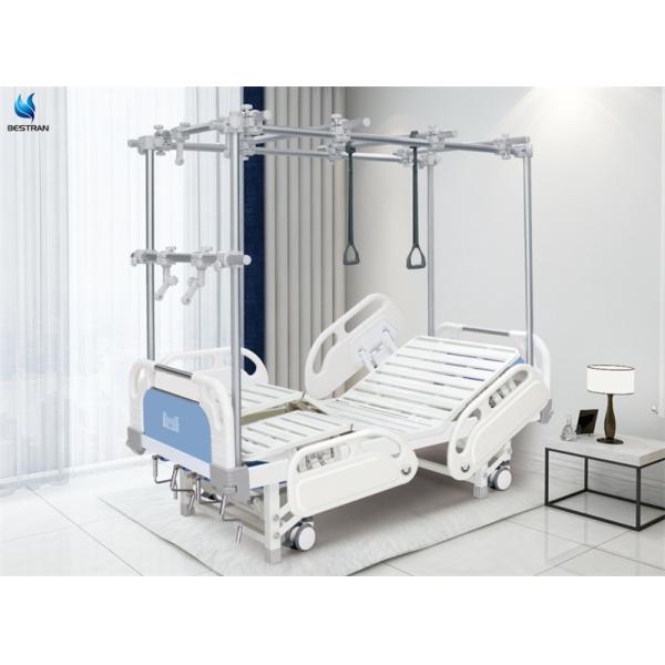 Quality 4 Crank Orthopedic Manual Patient Bed Right And Left Leg Separate 500-720mm Height wholesale