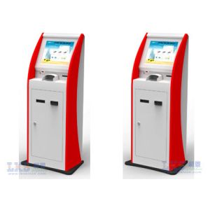 Infrared / SAW Touch Screen ATM Kiosk With Webcam Payment Terminal Cash Machine