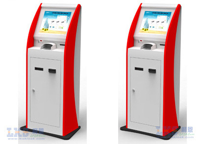 Quality Infrared / SAW Touch Screen ATM Kiosk With Webcam Payment Terminal Cash Machine wholesale