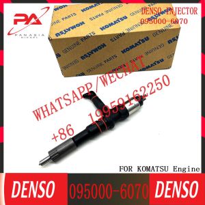 China PC400 PC400-8 PC450-8 SAA6D125 6D125 Fuel Injector 0950006070 6251113100 6251-11-3100 095000-6070 on sale