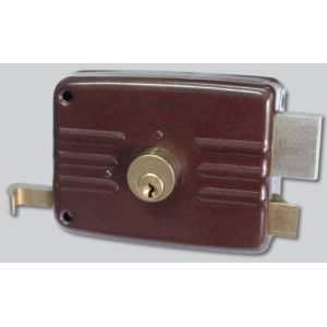 Single Cylinder Rim Door Lock with Dead Bolt Material and A - level Anti - Theft Standard Made of Brass or Steel
