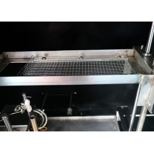 Cellular Plastic Materials Flammability Test Chamber Horizontal Burning PLC