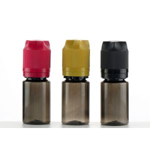 Clear Black Pet Empty Plastic Bottle Various Colors With Rolling Anti Theft