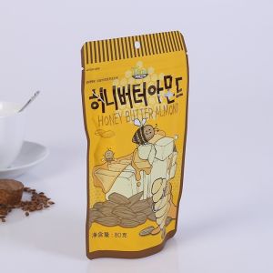 Standing Up Food Packaging Bags With Zipper Gravure Printing Custom Thickness