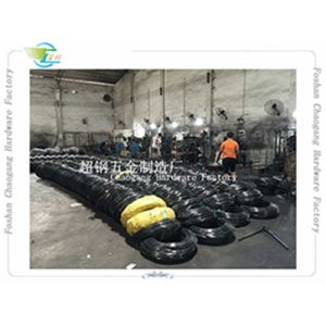 High Elastic Mattress Hardware Black High Carbon Spring Steel Wire Multi Size