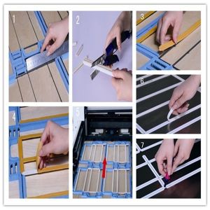 Graphic Manual Creasing Matrix PVC Cutting Matrix for Cardboard Corrugated Paper