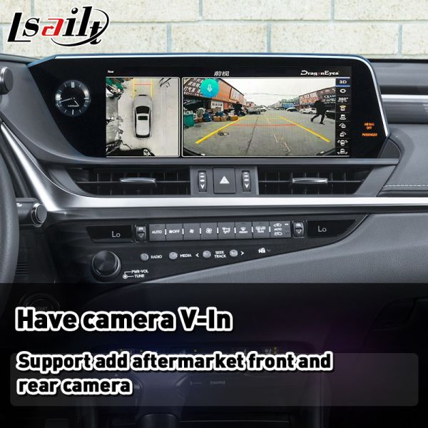 Lsailt Wireless Android Auto Carplay Interface for 2018-Present Lexus ES 300h ES250 ES350 ES300h