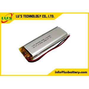 1100mah rechargeable Lithium Ion Polymer Battery 3.7V battery LP802060 lipo