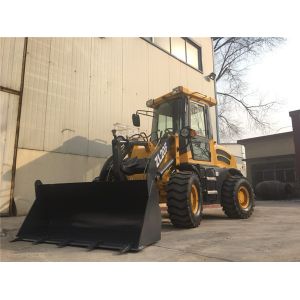 60kw Heavy Construction Equipment / ZL20F Wheel Loader With 1CBM Bucket Capacity