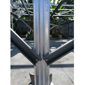 Gi Bracket Heavy Duty Solar Ground Mount System Racks Faster Deployment Solar