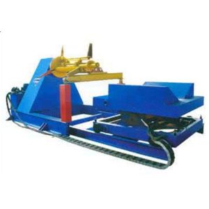Cheap Remote Control Automatic Sheet Metal Decoiler For CZ Purlin Roll Forming Machine for sale