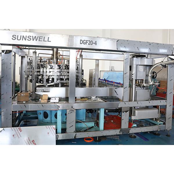 Quality Sealed Window Structure Mass Flow Juice Beer Can Filling Machine wholesale