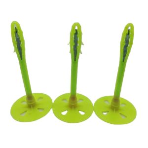 Plastic Expansion Wall Plug Insulation Nails Fixings Anchors Dowel