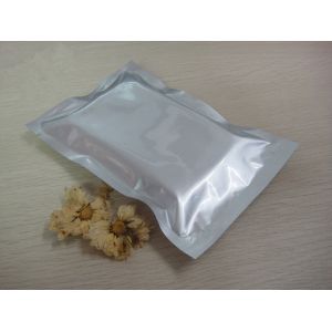 Airtight Stand Up Foil Pouch Packaging Vertical Silver Aluminum Foil Bag With k