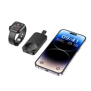 2025 New X550 Wireless Charger For Apple Watch 1000mah Mini Power Bank Portable