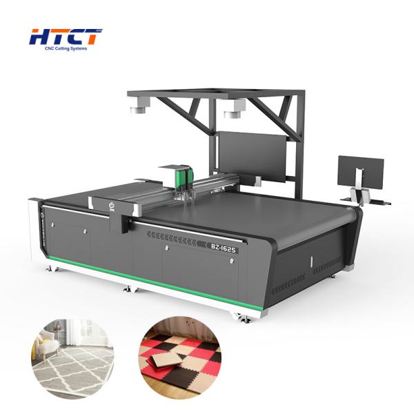 CNC Artificial Grass Carpet Felt Cutting Machine Making Natural Fiber Car Carpet
