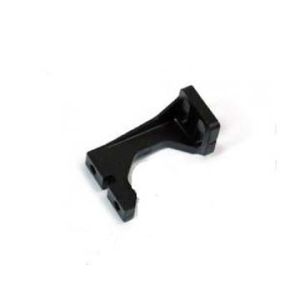 100% cnc machining process aluminum black anodized finish milled part