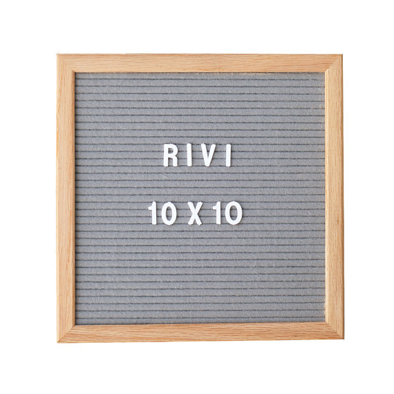 12 By 18 Inch Felt Letter Board Notice Menu , Changeable Black Framed Letter Board
