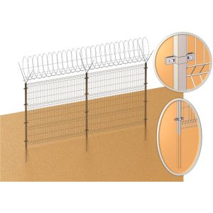 3D V Mesh Fencing