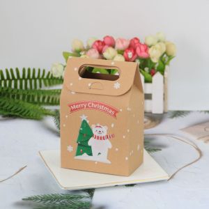 Flexographic or Offset Printing Custom Printed Packaging Bags with Kraft Paper