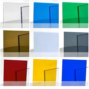 Fire Retardancy Rated B1 According To GB8624-1997 3mm bronze Polycarbonate Sheet