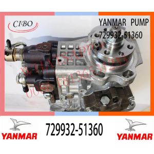 729932-51360 YANMAR Diesel 4TNV98 4TNV98T Engine Fuel Injection Pump 729974