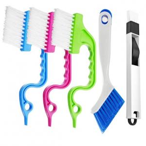 Cheap 5 Pieces Set Corner Cleaning Brush House Cleaning Brush Customized for sale