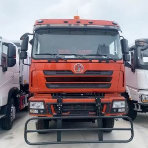 2 Passengers Diesel Shacman F3000 Dump Truck With 360 Degree Rear Camera
