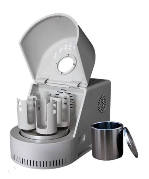 Quality Highly Efficient, Compact Device Semi-circular Nano-scale Laboratory Planetary Grinding Machine wholesale