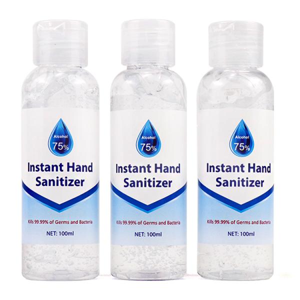 Portable Antibacterial Medical Hand Sanitizer 200ml 75% Alcoholic Hand Sanitizer