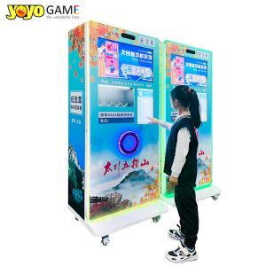 300-600 PCS Capacity Medal Vending Machine with 110V/220V Voltage and 1 Year