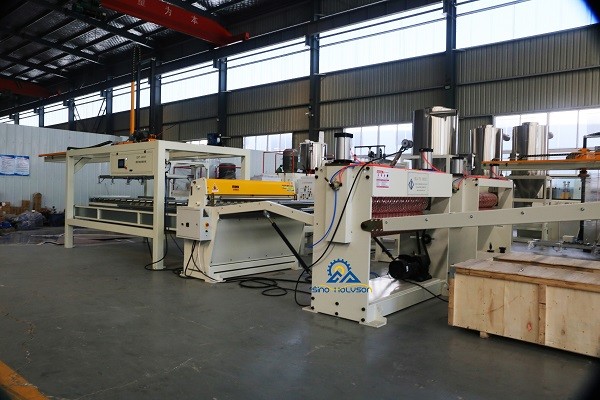 3-8mm PVC Artificial Marble Sheet Extrusion Equipment With Conical Twin Screw Extruder