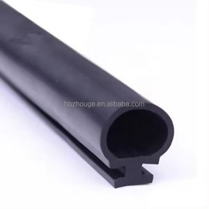 Black Waterproof Epdm Rubber Draught Seal Weather Strip For Shower Door