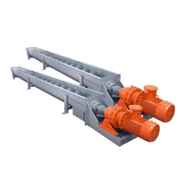 Quality SUS304 Dewatering Sludge Screw Conveyor For Coal Crushed Lime Sand Transportation wholesale
