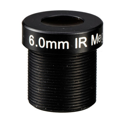 Quality 1/3" 6mm F1.8 Megapixel 1080P M12 Mount 100degree Fixed Focal Lens, 6mm security camera lens wholesale