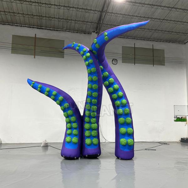 Quality 4m 5m 6m Sea Monster Octopus Model Inflatable Tentacles For Decoration wholesale