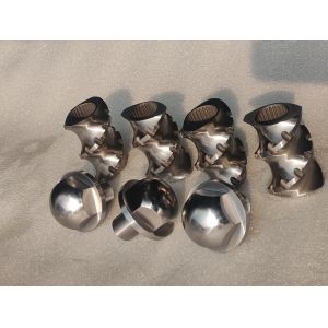 China STS 65  Plasetic Twin Screw Extruder Machine screw elements  on sale