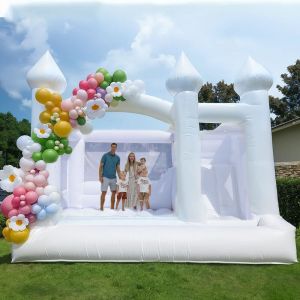 Customized Color Castle for 2024 Hot Style White Wedding Bouncy Castle Sale
