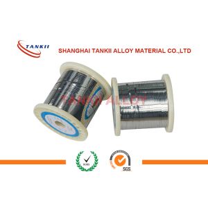 Cu-Ni Copper Nickel Alloy Wire CuNi44Mn / CuNi45 Flat Wire Alloy 294 For