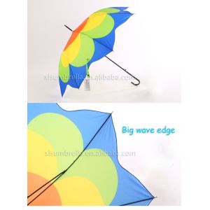 BSCI J handle Straight Windproof Golf Umbrellas