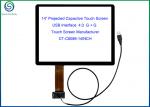 ILI2511 Controller Touch Screen With Projected Capacitive Technology , 14" G+G 4