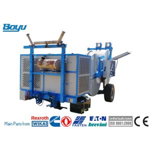 2x45kN Overhead Line Stringing Equipment Hydraulic Puller Tensioner Diesel 118kw