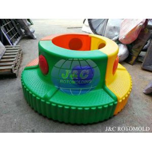 China Rotational Moulding Products For Kidengarden , Plastic Seat Made By Rotational Mold on sale