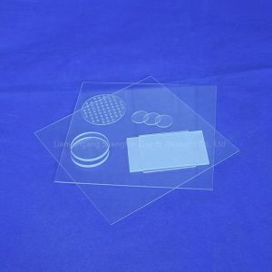 Cusomized Thermostable Quartz Glass Sheet Lens Plate For Semiconductor