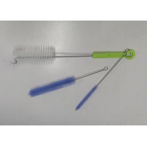 Lab Chemistry Test Pipe Cleaning Brush With 25mm Twist Handle Bristle