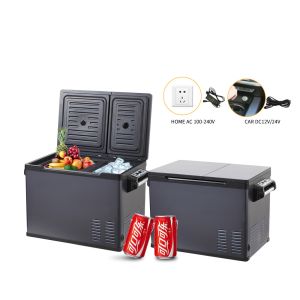 Compressor Fridge DC12V 24V Car Portable Freezer Refrigerator for Camping