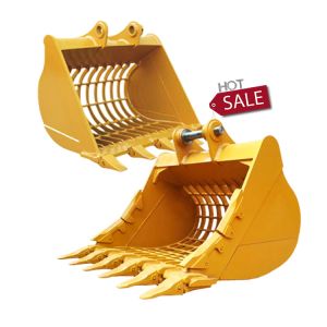 SY60 CAT307 PC58 Skeleton Excavator Bucket , 2-15Ton Backhoe Attachments