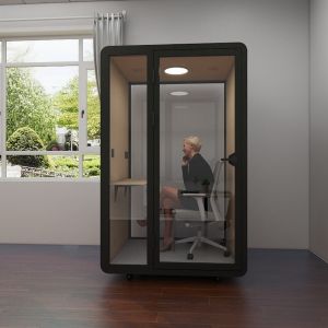 Soundproof Booth and Meeting Pod with 1 Year Warranty 110-240V Voltage and LED