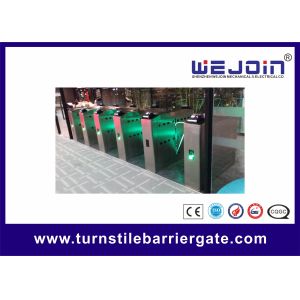 Cheap Intelligent Flap Barrier with 304 Stainless Steel Housing and Attendance System for sale