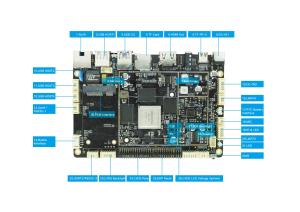 Cheap RK3399 4K LVDS Embedded System Board Android Infrared Touch Interface for sale